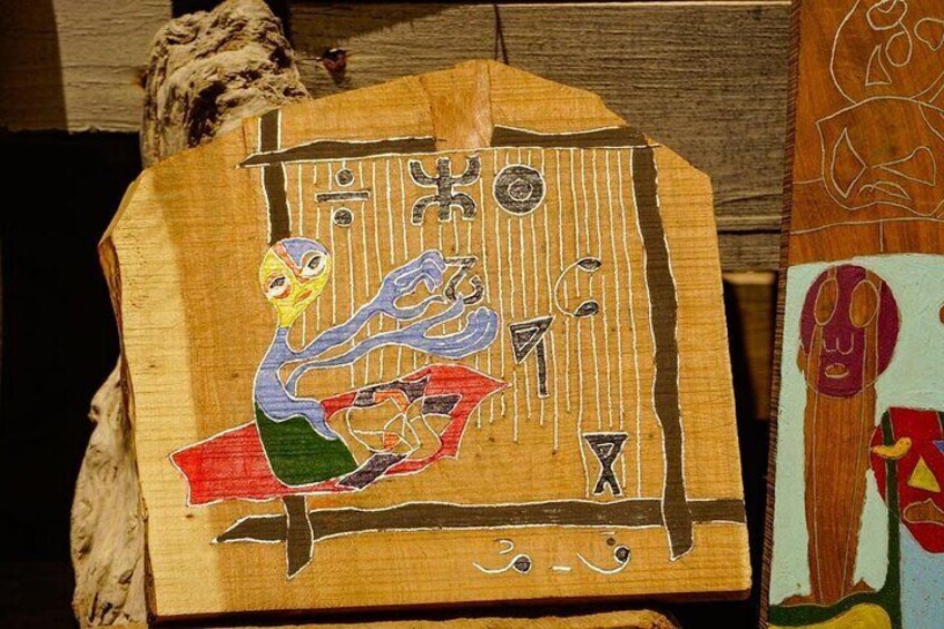 Private Workshop Art Brut Traditional Woodcraft 