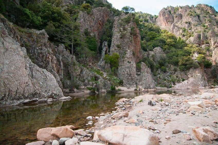Mt Gennargentu Piricanis Gorges and Waterfall Hike from Arzana