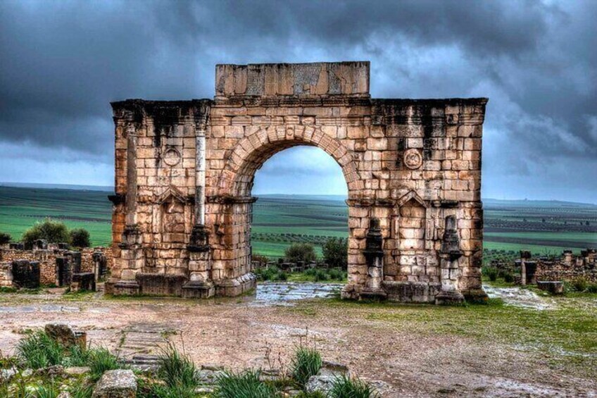 Full-day Historical Meknes Volubilis and Moulay Idriss Tour