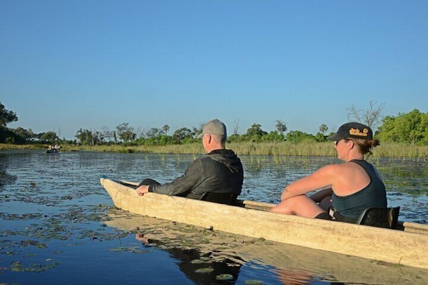 1 Night 2 Days Mokoro Overnight Tour Okavango Delta