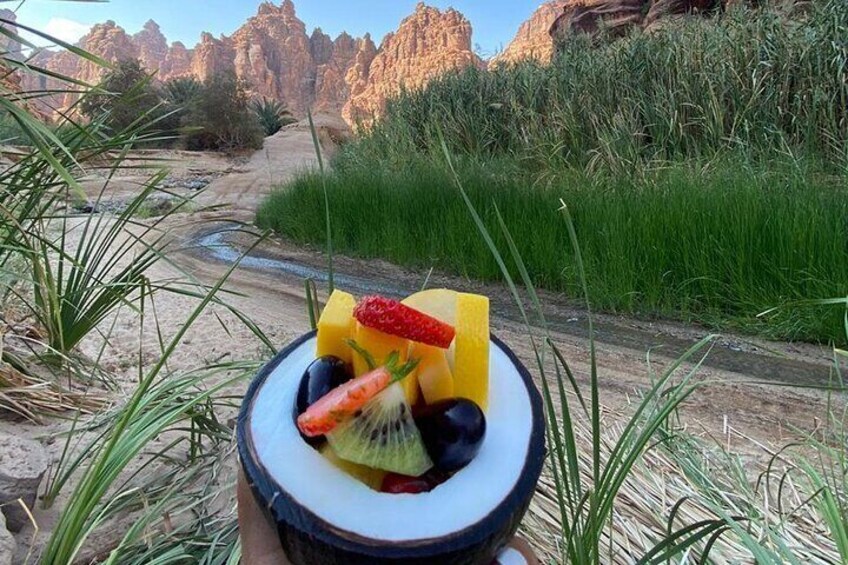 Full Day Wadi Al Disah and Al Shaq Adventure From Tabuk