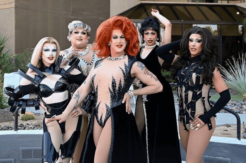 The Queens of I Heart Drag Brunch
