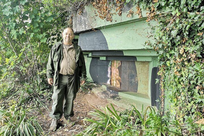 hidden WWII bunker