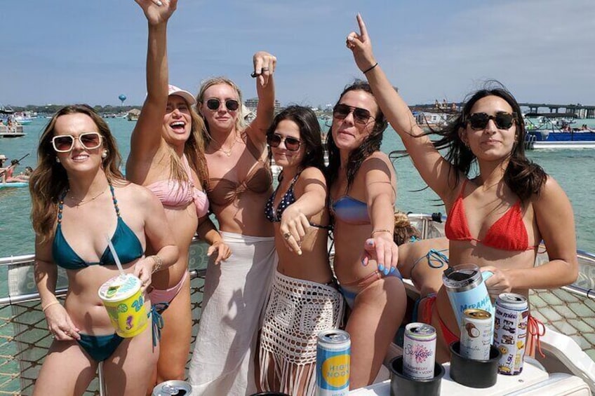 Crab Island Boat Tour – Half Day in Destin