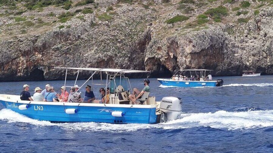 3 hours - Boat Tour to the Caves of Santa Maria di Leuca