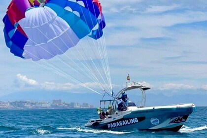 Parasailing in Fuengirola Costa del Sol