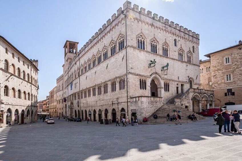 Palace of the Priors in Perugia