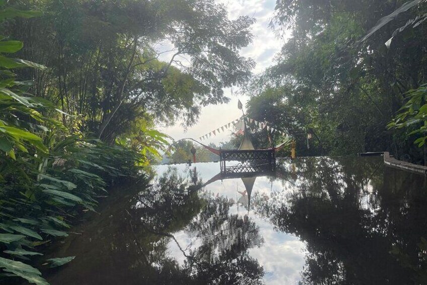 Scenery of Wat Pha Lat