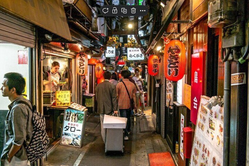 Omoide Yokocho (We'll have Japanese Sake here)
