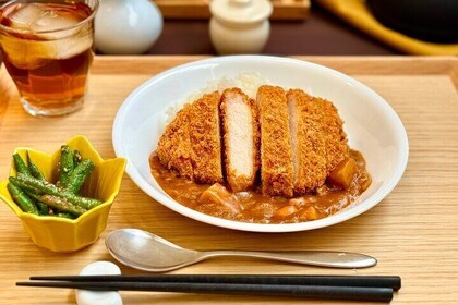 Katsu Curry Cooking Experience Near Yanaka in a Private Kitchen