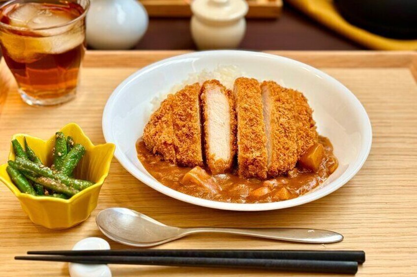 Katsu-curry Rice Cooking Experience in Tokyo Private Home Kitchen