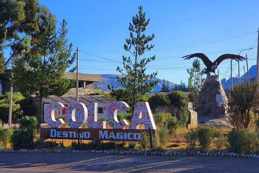Entrance to Colca Canyon