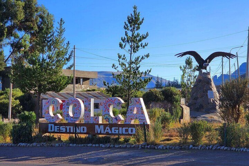 Entrance to Colca Canyon