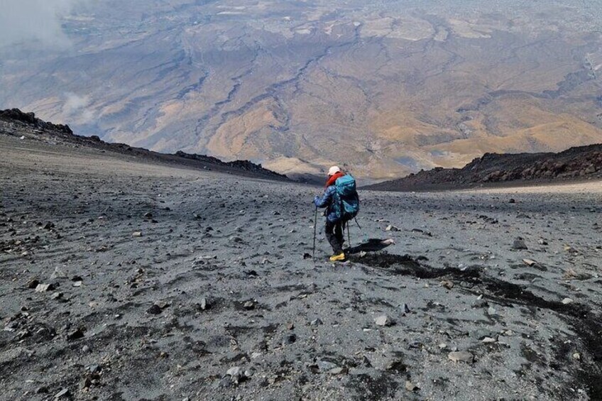 Ascent to Misti Volcano 5825 m A Unique Experience Expedition