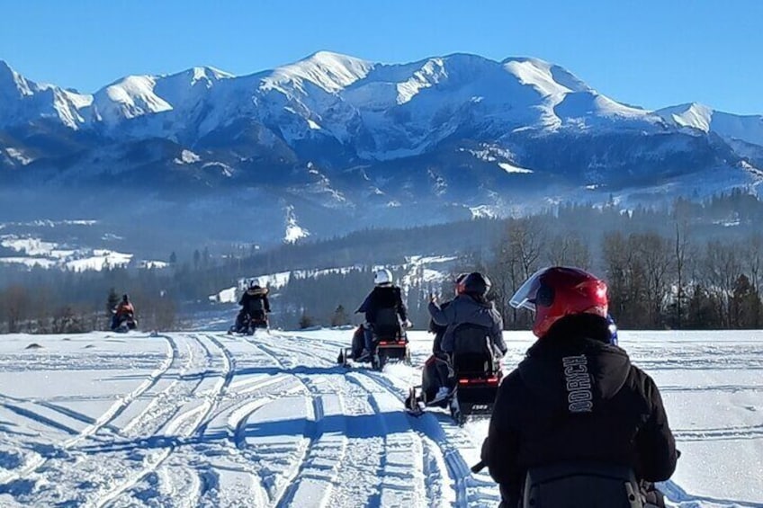 Zakopane Snowmobile and Thermal Baths Full Day Tour from Krakow