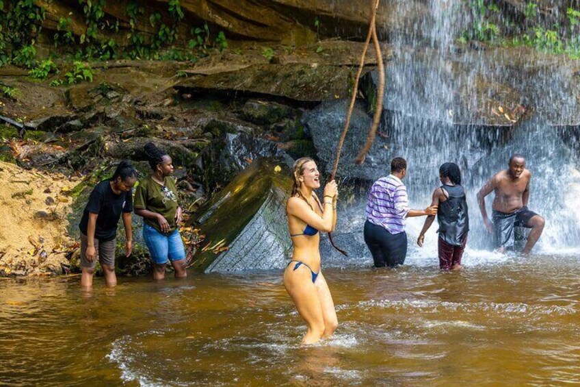 Shimba Hills Safari & Sheldrick Falls Hike - From Mombasa/Diani