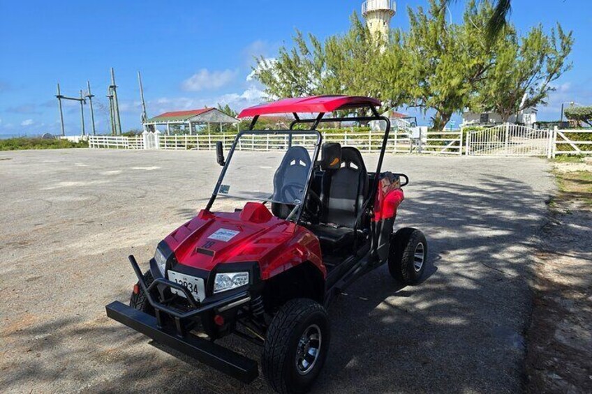 2 Seater Side by Side Guided Adventure Tour in Grand Turk 