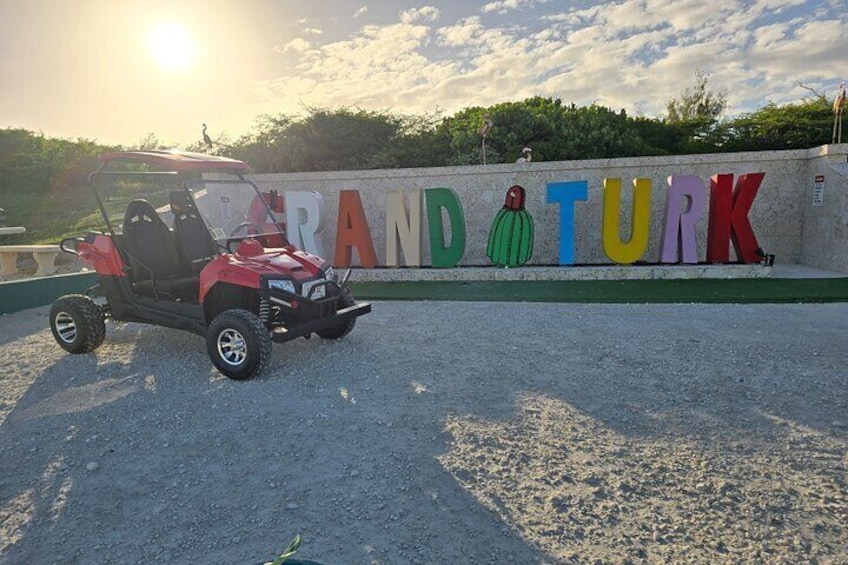 2 Seater Side by Side Guided Adventure Tour in Grand Turk 