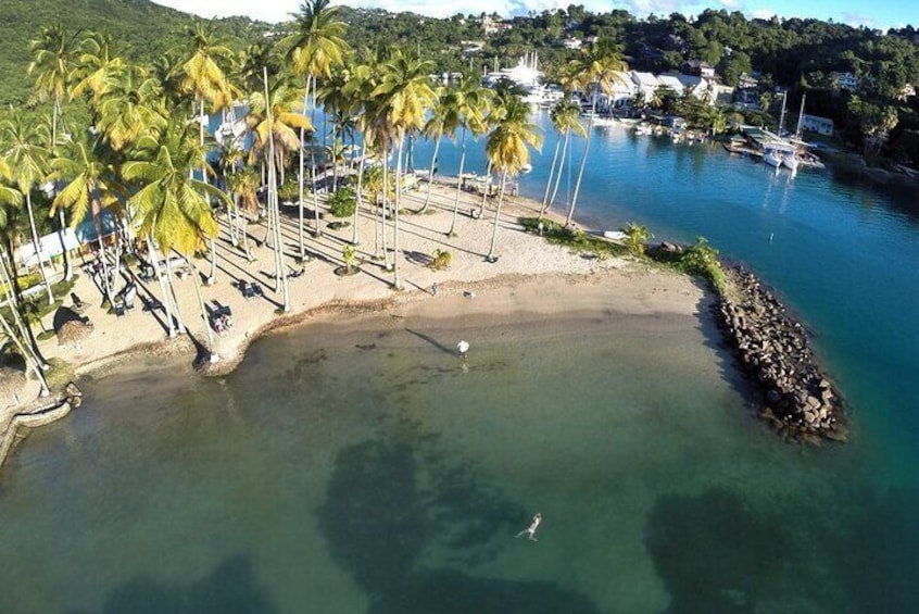 St Lucia Billy Goat Trail Hike in Marigot Bay Cruise Passengers