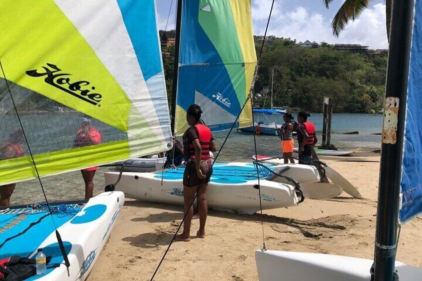St Lucia Billy Goat Trail Hike in Marigot Bay Cruise Passengers