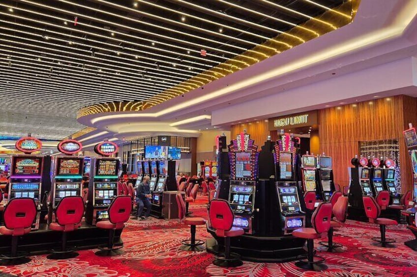 Glittering excitement at Casino Hotel!