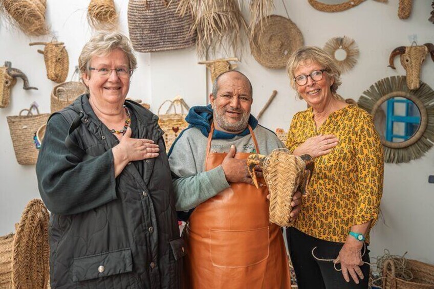 Moroccan Handicraft Workshop: Kdaim and Smar Plants with Tea Break