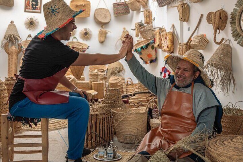 Moroccan Handicraft Workshop: Kdaim and Smar Plants with Tea Break