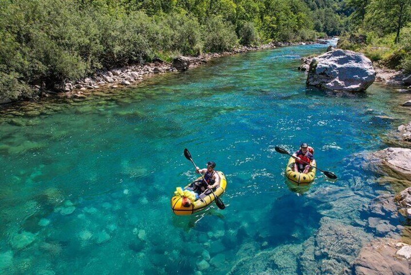 Packrafting Tara River with Lunch