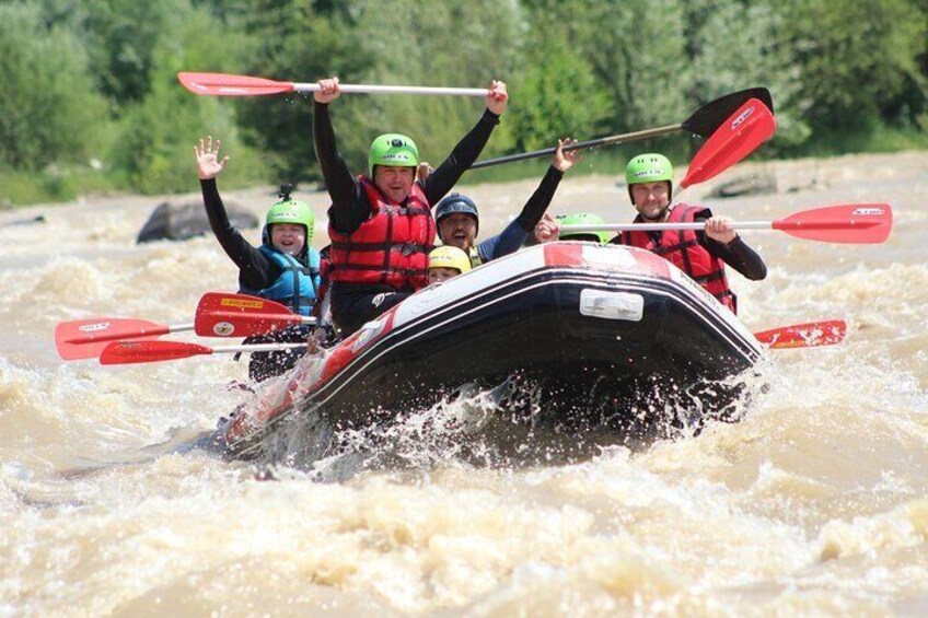 River Rafting on Buzau River