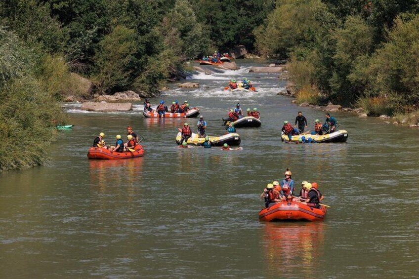 River Rafting on Buzau River