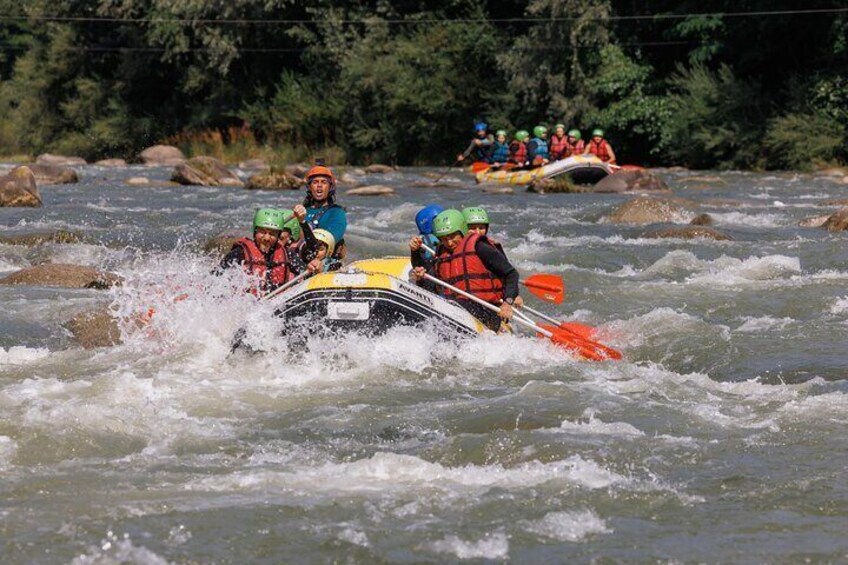 River Rafting on Buzau River