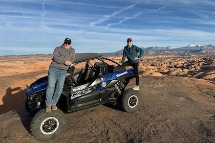  BEDST! Hell's Revenge U-Drive 4X4 Tour i Moab + Dinosaur spor!