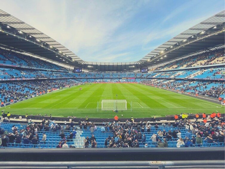 Manchester City Football Game at Etihad Stadium