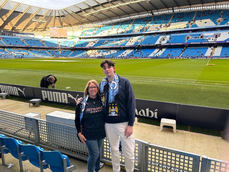 Manchester City Football Game at Etihad Stadium