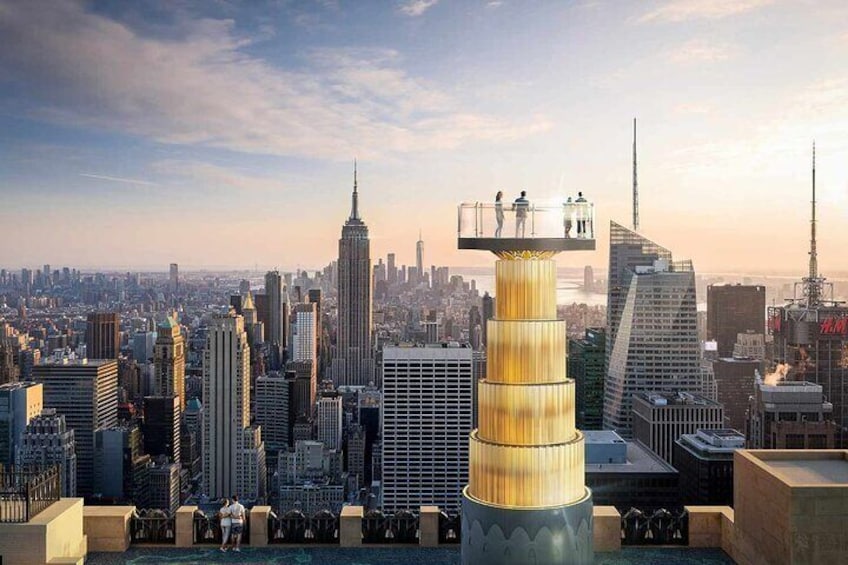 New York Top of the Rock NBC Rockefeller and More 