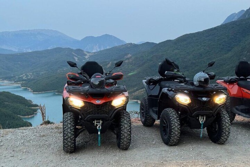 ATV/Quad Bike tour to Bovilla lake 