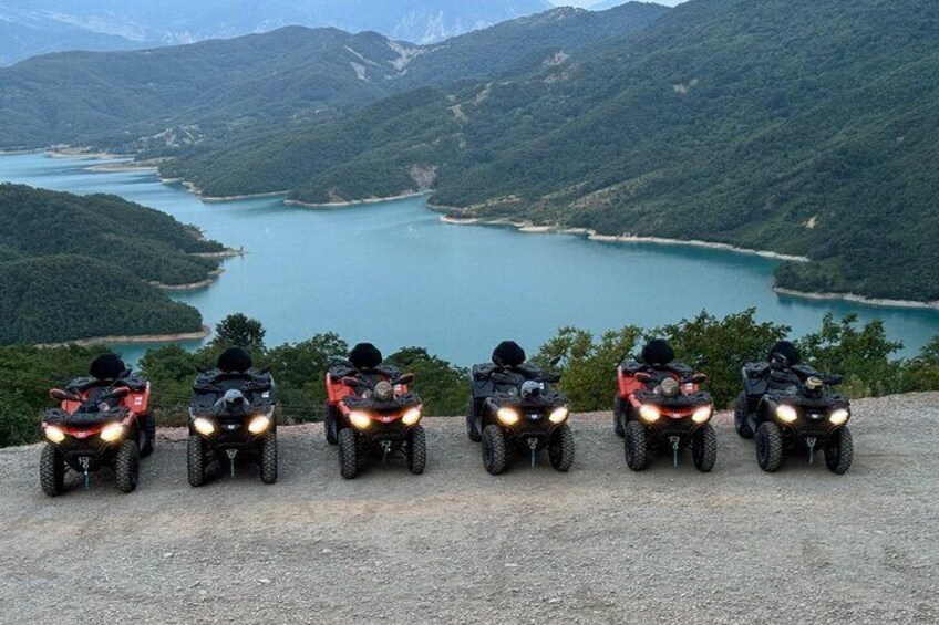 ATV/Quad Bike tour to Bovilla lake 