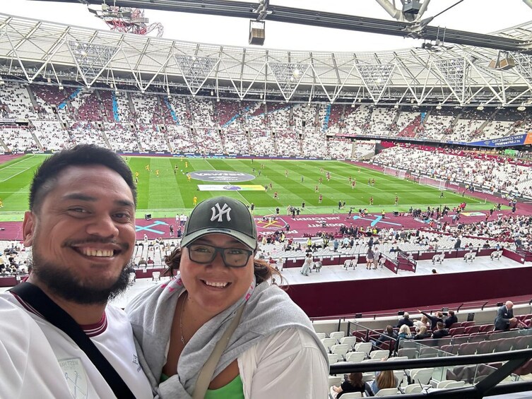 West Ham United Football Game at London Stadium