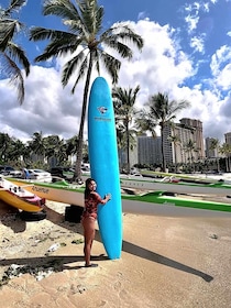 Oahu: One-to-one Surfing Lesson in Waikiki