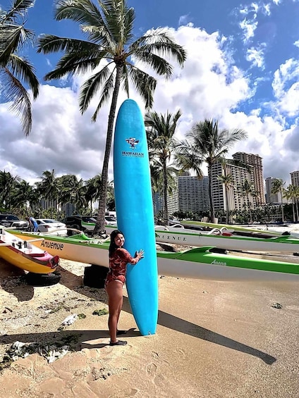 Picture 6 for Activity Oahu: 1-on-1 Surfing Lesson in Waikiki