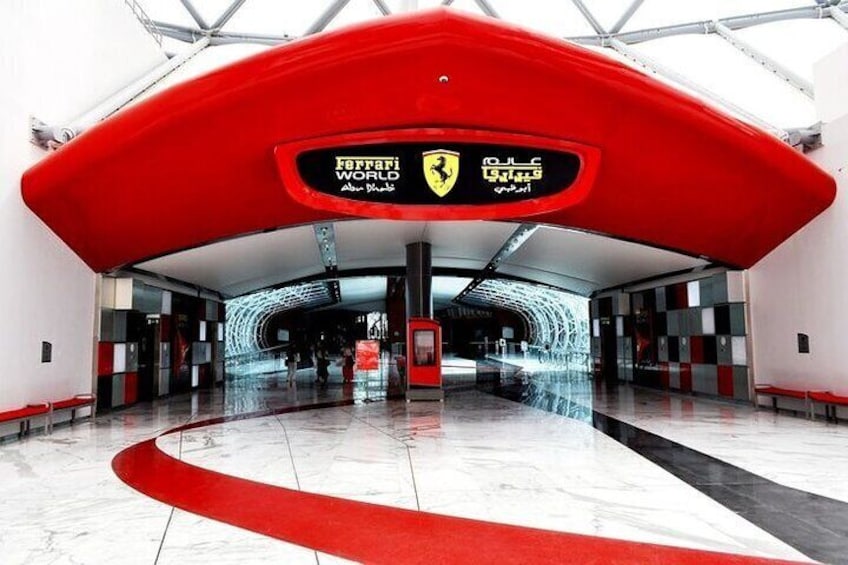 Ferrari World Abu Dhabi. Where dreams come to life