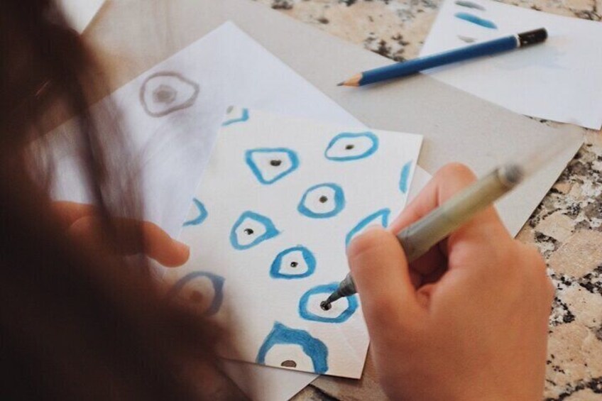 Painting Workshop from Pigments to Postcards