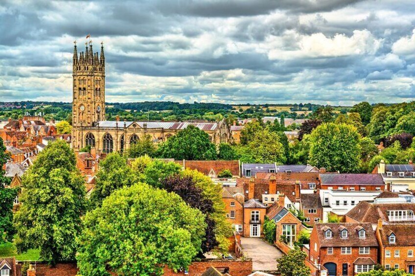 Warwick with St. Mary Church