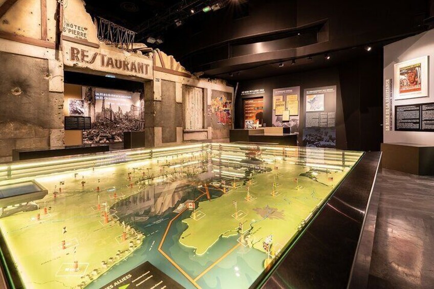 Caen Memorial Ticket/Pass Exploration Museum