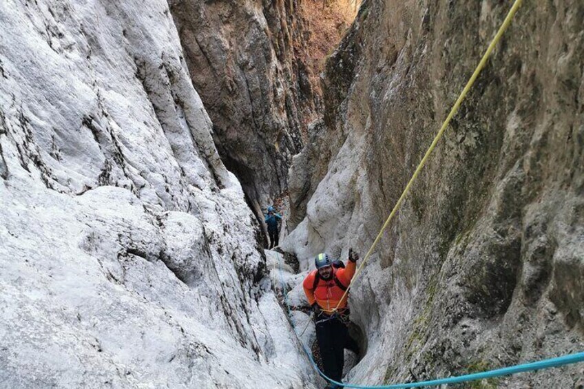 Private Canyoning at Oratii Gorge