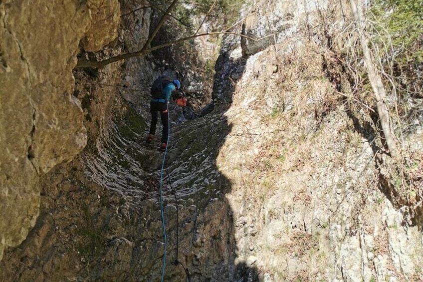 Private Canyoning at Oratii Gorge