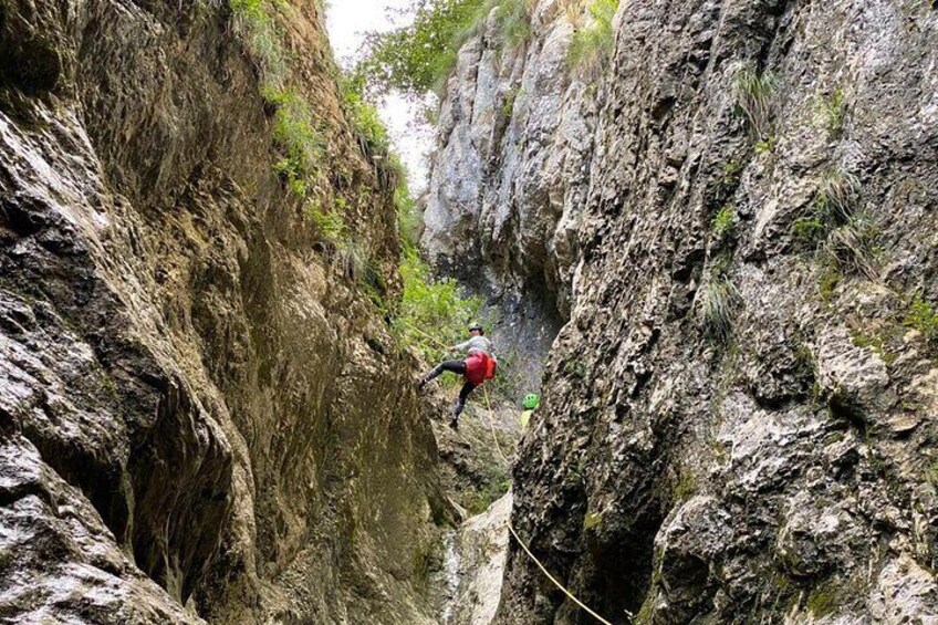 Private Canyoning at Oratii Gorge