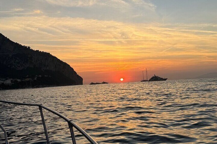 Capri Positano and Amalfi Ischia Private Boat Tour from Sorrento
