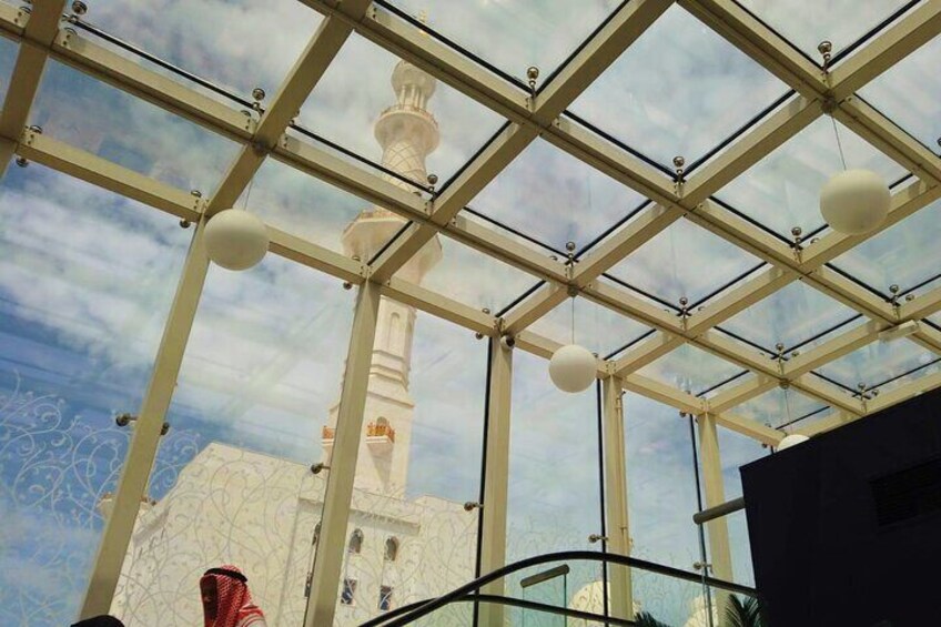 Sunset at Sheikh Zayed Mosque Abu Dhabi