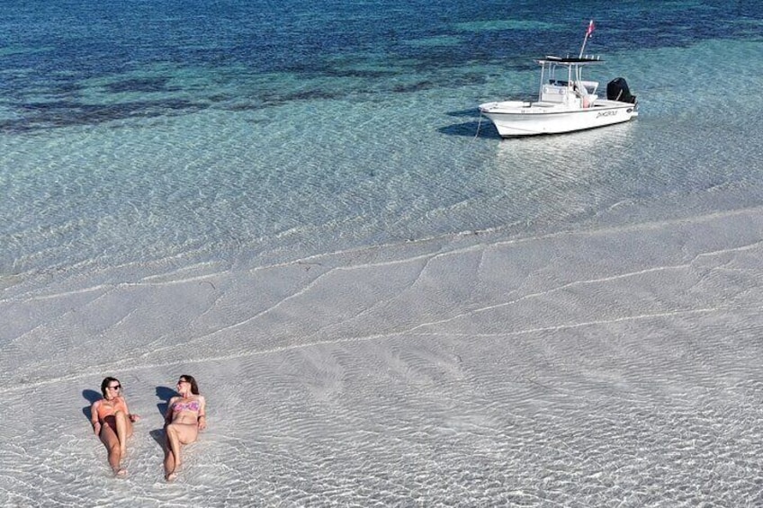 Private 6-person Sandbar & Snorkeling Charter